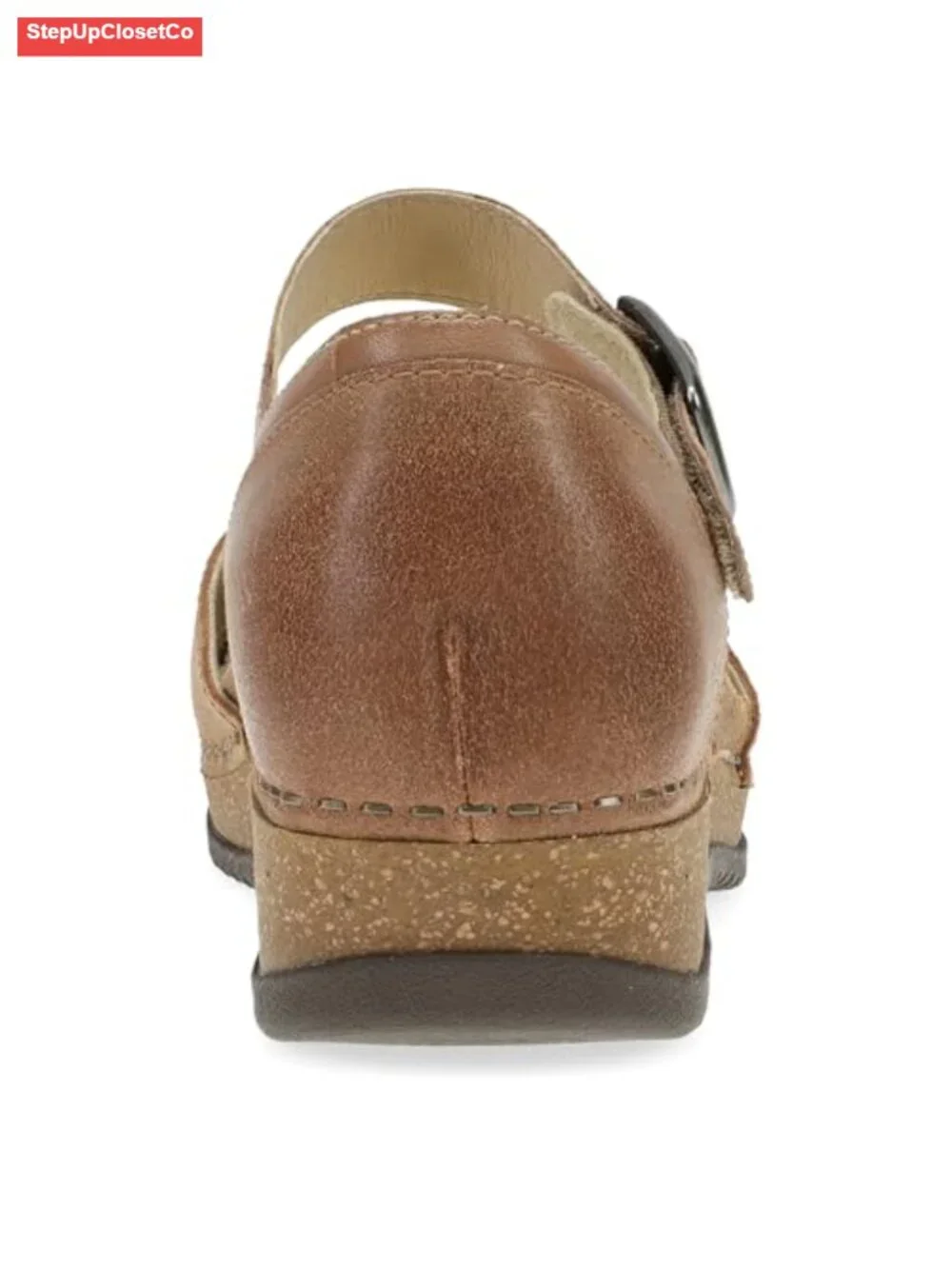 Mae Mary Jane Flats with Leather Uppers and Hook and Loop Strap
